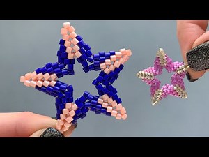 DIY Beaded Open Star: Learn to Make Beautiful Accessories from Scratch