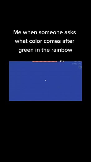 Blue Geometry Dash Limbo Meme