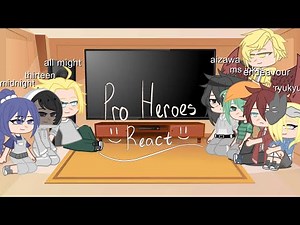 BNHA pro heroes react to Male!Y/n |Short| ~part 2~
