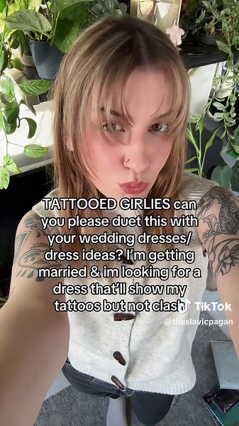 Finding the Perfect Wedding Dress for Tattooed Brides