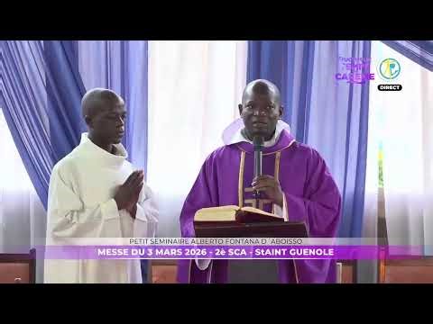 Messe de 6h00 du 3 mars 2026 en direct du petit séminaire Alberto Fontana d Aboisso