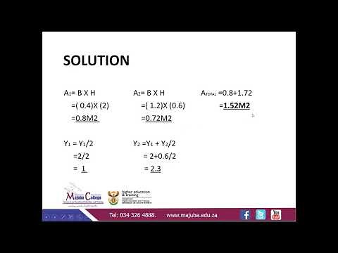 Building Science N2 (Centroids) - Mr. M. P. Mngomezulu