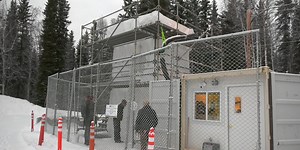 New tower at UAF tests drones in icy conditions