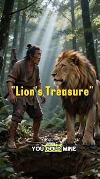 Greed is the enemy of prosperity. Learn the lesson of the gold mine🦁💰 #Morality #LessonLearned #Gold