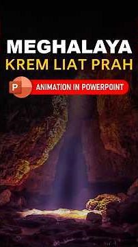 Create a Cave Exploration Slide in PowerPoint | Krem Liat Prah Animation