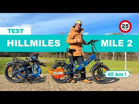 Folding full-suspension bike ⚡️ for under €600, HillMilles Mille 2 review