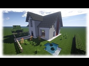Minecraft Haus Tutorial | Einfamilienhaus [NEU: Download]