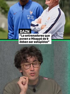 🤔 Deschamps y la posición de Mbappé en el campo.