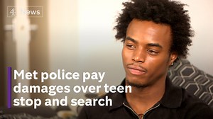 The Metropolitan Police have paid substantial damages to a Black teenager, who says he feared for his life when he was stopped and searched in the street. Jamar Powell, who was 16 at the time, said he'd been handcuffed and surrounded by armed officers, with a Taser poked into his neck. Two officers now face disciplinary proceedings over the incident, which happened in September 2020. | Channel 4 News