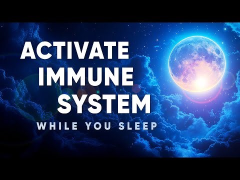 Immune System Boost While You Sleep - Relaxing Affirmations + Subliminal Audio