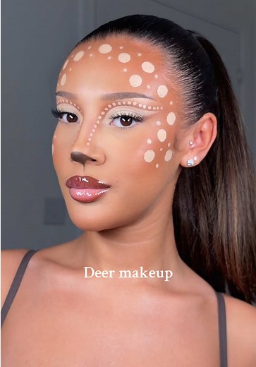 Deer Makeup Tutorial for Halloween