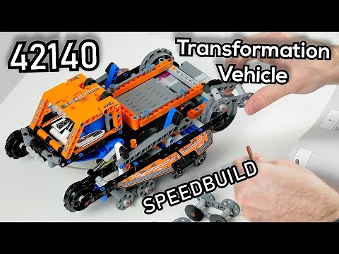 LEGO 42140 Speedbuild | LEGO Transformation Vehicle | Speed Build 42140 LEGO Technic 2022 Control+