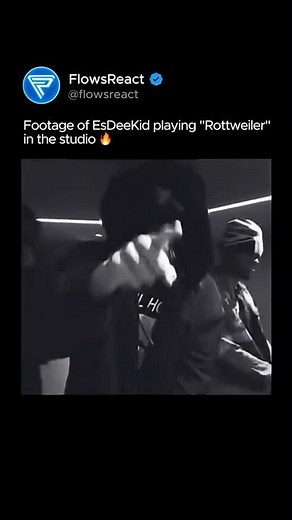 EsDeeKid In Studio Recording Rottweiler 🔥