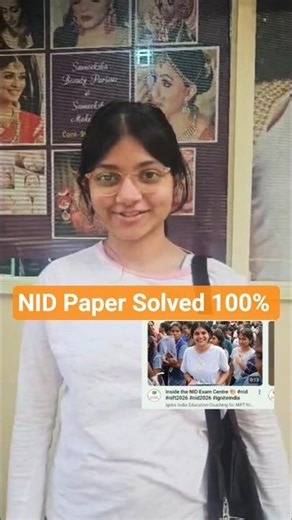 NID Exam Paper Explained RIGHT AFTER EXAM 😱🎨Solved ALL Questions|Student Reaction #nid2026 #nift2026