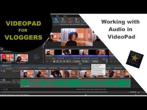 Working with Audio in VideoPad: Adding Music and Sound Effects to Your Vlogs