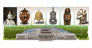 Google Doodle celebrates the Metropolitan Museum of Art on its 151st anniversary