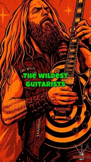 Zakk Wylde’s Bullseye — The Loudest Les Paul in Metal #zakkwylde #metallegends #guitarfacts