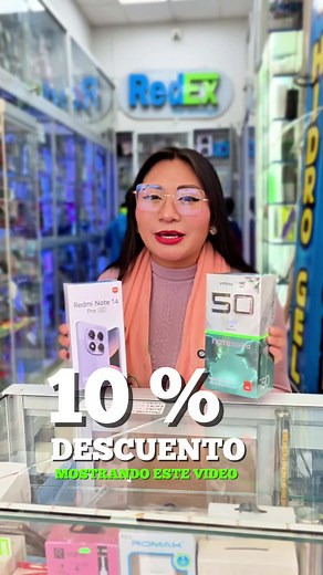 Promo especial en Redex Juliaca: 10% de descuento