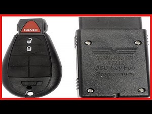 DIY Keyless Entry Remote Replacement With Built In OBD Programming Tool