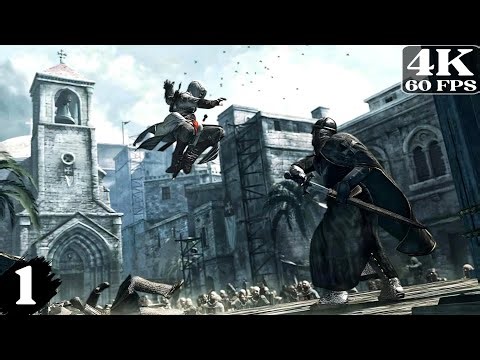 Intro & Tutorial – Assassin’s Creed 1 Gameplay Walkthrough - Part 1 | PC 4K 60FPS - No Commentary