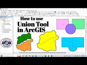 Union Tool ArcGIS Tutorial | ArcGIS Union, & Overlay Analysis ArcGIS