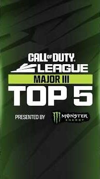 Top 5 Plays from Major III 🤩