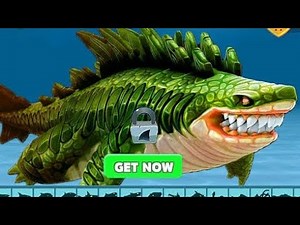 Godzilla Green Monster Sharkjira Hungry Shark Evolution
