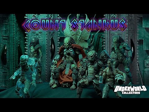 NECA Alpha Predator 100th Figure and Clan Leader Throne – 397