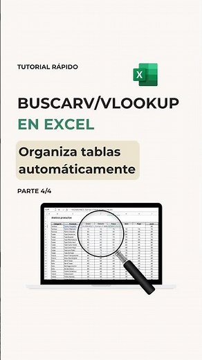 ¿Cómo funciona BUSCARV en Excel? Explicación fácil