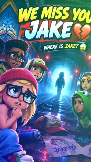 💔 WE MISS YOU, JAKE! 😭🥺 | Subway Surfers Emotional Story #shorts
