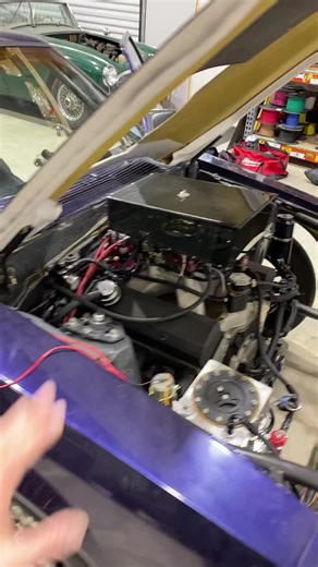 We got our boys, Pete’s small tire no prep car in here trying to clean up some of this Wiring and get a Switch-Pros put in it to operate everything. We’re videoing a good portion of it to hopefully put it on all our other platforms as well once we’re all finished.