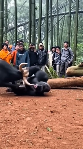 Bull vs Gorilla: Real Fight That Shocks the Entire Jungle!
