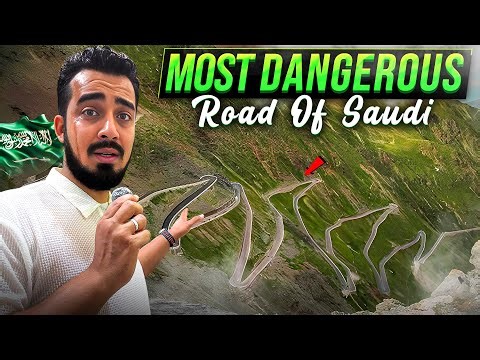 Driving On Saudi Arabia’s Most Dangerous Road 🌍 | Heart-Stopping Mountain Drive!