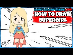 How to Draw Supergirl