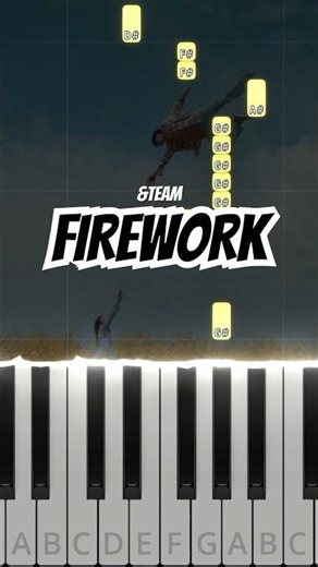 &TEAM - FIREWORK (Piano Tutorial) #shorts #andTEAM #FIREWORK #pianotutorial