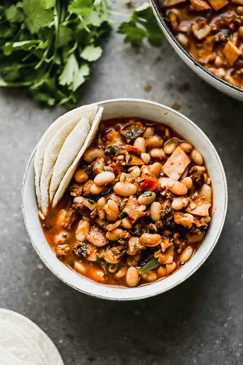 Charro Beans (Frijoles Charros) - Tastes Better from Scratch