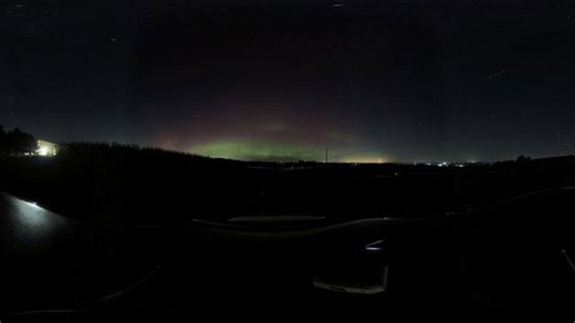 Stunning Aurora Dances in Sky Over Western New York