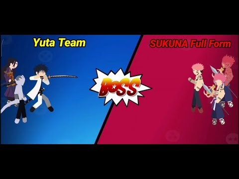 SUKUNA FINAL FORM vs Yuta + Mahito + Kenjaku Team | Who Will Win ?🔥