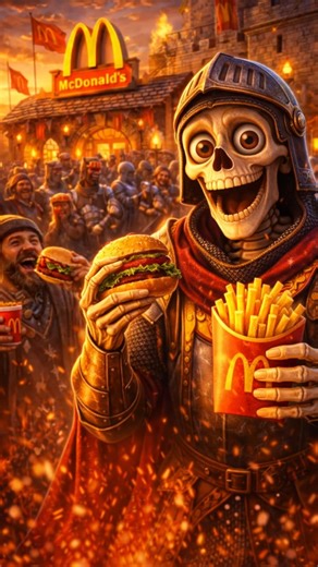McDonald's but it's 1000 years ago! 🍔🏰