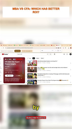 MBA vs CFA: ROI & Placement Advantage Revealed