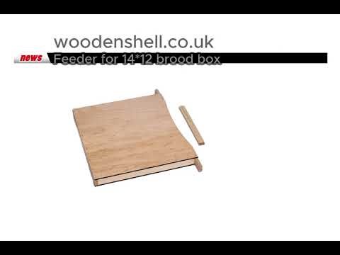 Frame Feeder 14×12 for Beekeeping | WoodenShell Precision Craft
