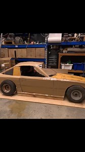 Half scale cardboard mock up to see if I fit in the Rotary powered RX7 Drift Kart | Paton Machines