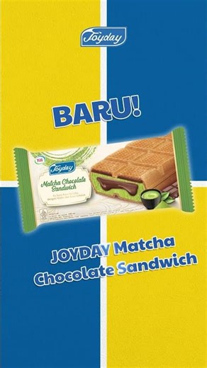 BARU! JOYDAY Matcha Chocolate Sandwich