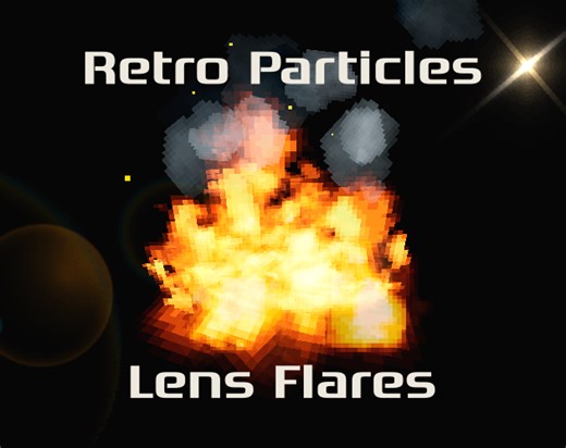 Retro Particles & Lens Flares for Unreal Engine by Marcis