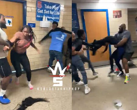 Teachers Need To Get Paid Extra For This... High School Just Started Last Week & Boys Are Already Fighting Girls!