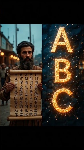 How the Phoenician Alphabet Changed the World 🌍✍️ | Origin of Modern Writing#history