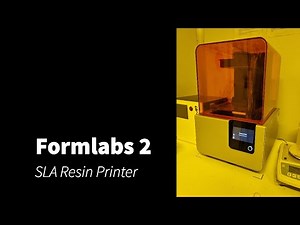 Formlabs 2 SLA Resin Printer