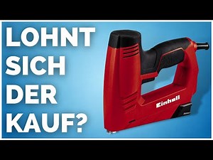 Einhell TC-EN 20 E - Electric tacker review [SHORT & COMPACT] summarized