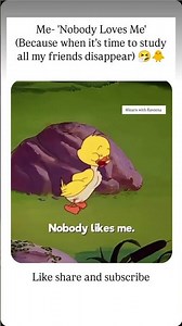 Nobody Loves me Duck- #studentlife #shortvideos #cute#funny#sadstatus #trending#viral#relatable