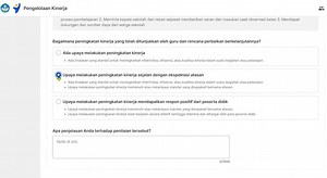 Contoh Isi Dokumen Refleksi Tindak Lanjut Nilai Peningkatan Kinerja Guru oleh Kepala Sekolah di PMM - Tribunnews.com